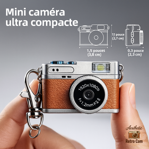 📸 Mini Caméra Rétro™ — Capture des souvenirs uniques en format poche.