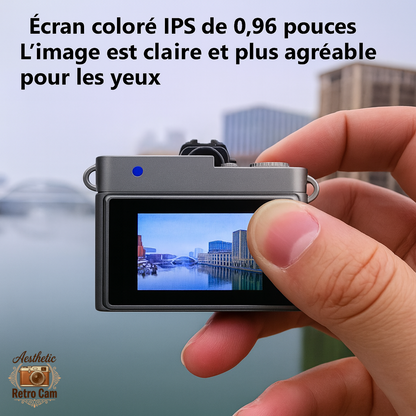 📸 Mini Caméra Rétro™ — Capture des souvenirs uniques en format poche.